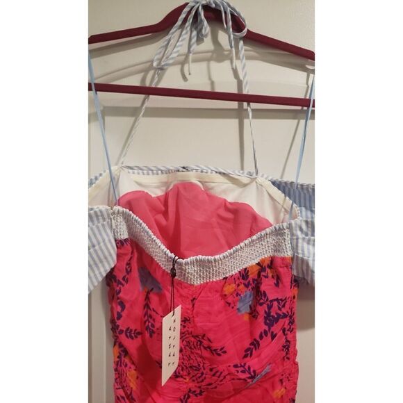 Tanya Taylor Falling Floral Silk Virginia Dress size‎ 2 MSRP $595 NWT - Picture 8 of 10